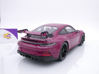 Preview: GT Spirit GT536 # Porsche 911 (992) GT3 Baujahr 2021 " Sternrubin " 1:12