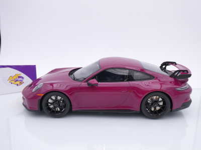 Preview: GT Spirit GT536 # Porsche 911 (992) GT3 Baujahr 2021 " Sternrubin " 1:12