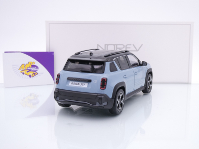 Preview: Norev 185521 # Renault R4 E-Tech Electric Baujahr 2025 " Cloud Blue Metallic " 1:18