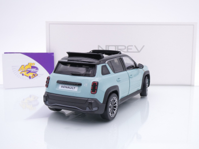 Preview: Norev 185520 # Renault R4 E-Tech Electric Baujahr 2025 " Haut de France Green " 1:18