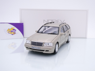 Norev 183388 # Mercedes-Benz C-Klasse T-Modell Bjaujahr 1997 " Smokesilbermet. " 1:18