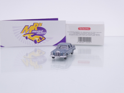 Wiking 0154 10 # Mercedes-Benz 280 S Limousine Baujahr 1965-72 " graublaumetallic " 1:87