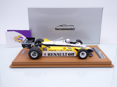 Preview: Tecnomodel TM18-399B # Renault RE30B #16 Win Italy GP 1982 " Rene Arnoux " 1:18