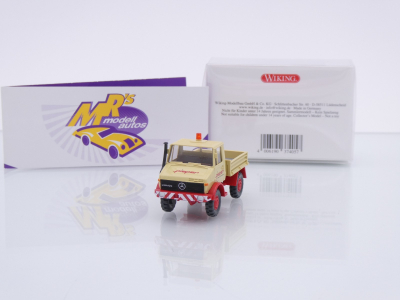 Wiking 0374 05 # Mercedes-Benz Unimog U 1300 Baujahr 1975-88 " Spedition Pieper " 1:87