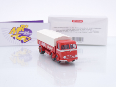Preview: Wiking 0429 06 # Mercedes-Benz LP 333 Pritschen-LKW Baujahr 1958-61 " Clark Gabelstapler " 1:87
