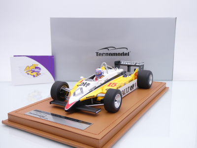 Tecnomodel TM18-399C # Renault RE30B #15 Win Brasil GP 1982 " Alain Prost " 1:18