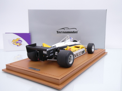 Preview: Tecnomodel TM18-399C # Renault RE30B #15 Win Brasil GP 1982 " Alain Prost " 1:18