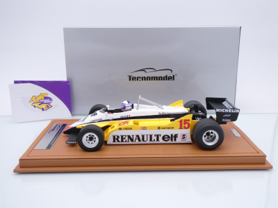 Preview: Tecnomodel TM18-399C # Renault RE30B #15 Win Brasil GP 1982 " Alain Prost " 1:18
