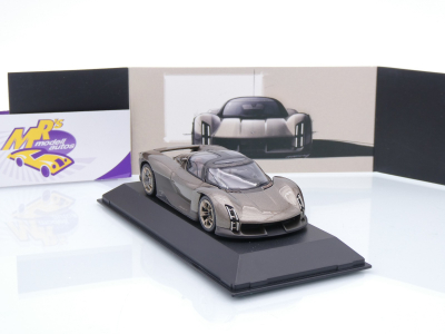 Preview: Spark WAP0208040SMIS # Porsche Mission X Baujahr 2023 " Rocket Metallic " 1:43