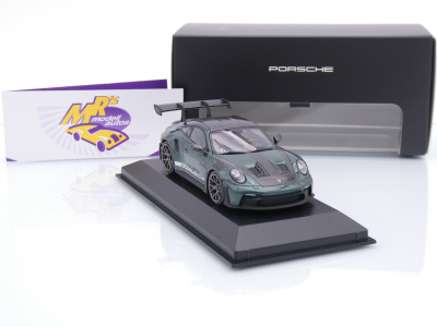 Preview: Minichamps WAP0202100TGT3 # Porsche 911 GT3 RS Baujahr 2023 " Racinggrünmetallic " 1:43