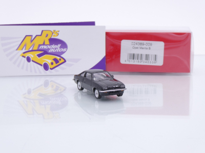 Preview: Herpa 024389-009 # Opel Manta B Coupe Baujahr 1975 " schwarz " 1:87
