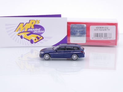 Preview: Herpa 430906-002 # BMW Alpina B3 G21 Touring Baujahr 2024 " Tansanitblaumetallic " 1:87