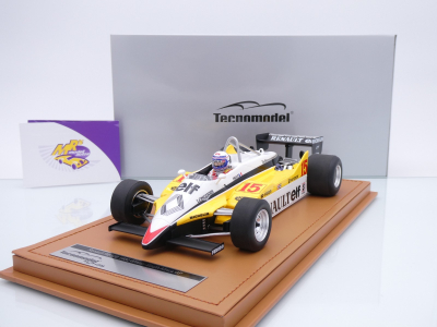 Tecnomodel TM18-399A # Renault RE30B #15 Südafrika GP 1982 " Alain Prost " 1:18