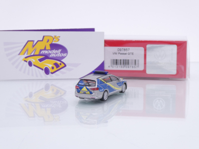 Preview: Herpa 097857 # Volkswagen VW Passat GTE Variant Einsatzwagen " BALM " 1:87
