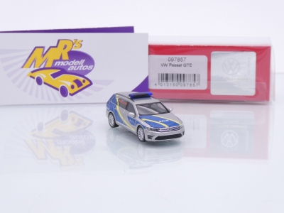 Preview: Herpa 097857 # Volkswagen VW Passat GTE Variant Einsatzwagen " BALM " 1:87