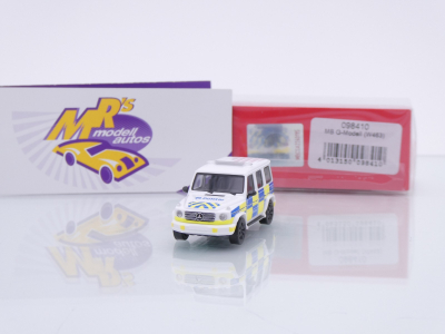 Herpa 098410 # Mercedes-Benz G-Klasse W463 Einsatzwagen " Politie Belgien " 1:87