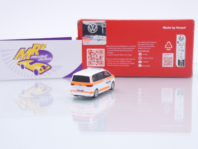Preview: Herpa 098496 # Volkswagen VW T7 Multivan Einsatzwagen " Polizei Schweiz " 1:87