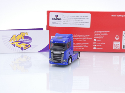 Herpa 310192-003 # Scania CS20 ND 2-achs Zugmaschine " Ultramarinblau " 1:87
