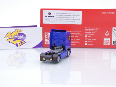 Preview: Herpa 310192-003 # Scania CS20 ND 2-achs Zugmaschine " Ultramarinblau " 1:87