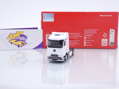 Herpa 319430 # Mercedes-Benz Actros Procabin 2-achs Zugmaschine " weiß " 1:87
