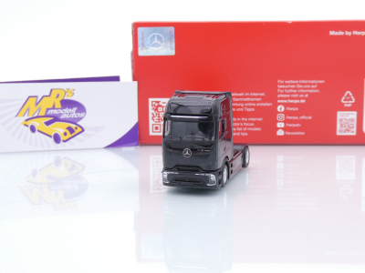 Herpa 319447 # Mercedes-Benz eActros Procabin 2-achs Zugmaschine " schwarz " 1:87