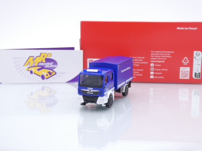 Herpa 098533 # MAN TGM MzKW Mehrzweckkraftwagen " THW Technisches Hilfswerk " 1:87
