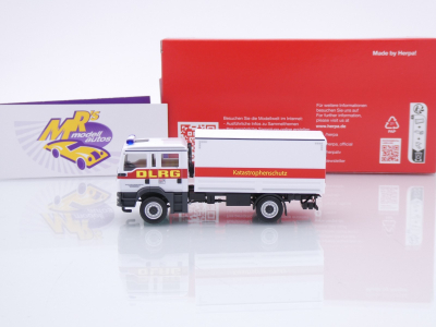 Preview: Herpa 098441 # MAN TGM MzKW Mehrzweckkraftwagen " DLRG Katastrophenschutz " 1:87