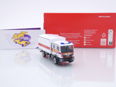 Preview: Herpa 098441 # MAN TGM MzKW Mehrzweckkraftwagen " DLRG Katastrophenschutz " 1:87