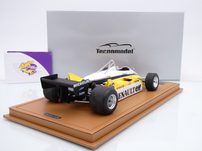 Preview: Tecnomodel TM18-367D # Renault RE30B #16 Win French GP 1982 " Rene Arnoux " 1:18