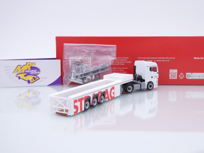 Preview: Herpa 319270 # MAN TGX GM Betonteile-Sattelzug " STRABAG Österreich " 1:87