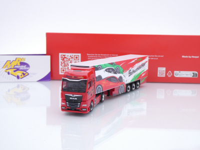 Herpa 316767 # MAN TGX GX 2/3-achs Kühlkoffer-Sattelzug " Schumacher " 1:87