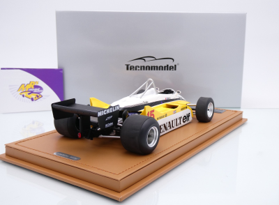 Preview: Tecnomodel TM18-367C # Renault RE30B #15 Win Brasil GP 1982 " Alain Prost " 1:18