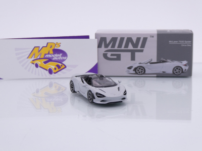 Preview: TSM MINI GT MGT00973-L # McLaren 750S Spider 2024 LHD " Circus Grey " 1:64