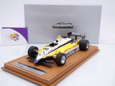 Tecnomodel TM18-367B # Renault RE30B #16 Win Italy GP 1982 " Rene Arnoux " 1:18