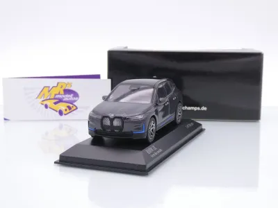 Minichamps 410024300 # BMW iX (I20) Baujahr 2022 " Stormbaymetallic " 1:43