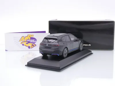 Preview: Minichamps 410024300 # BMW iX (I20) Baujahr 2022 " Stormbaymetallic " 1:43