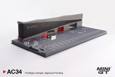 Preview: TSM MINI GT MGTAC34 # Diorama " Nissan NISMO Motorsport Operation Center " 1:64