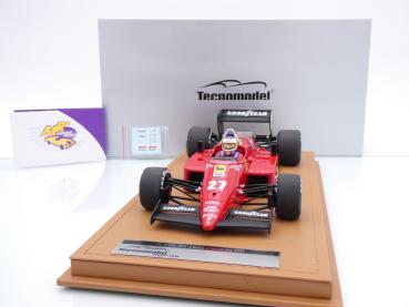 Preview: Tecnomodel TMD18-322B # Ferrari F156/85 #27 Winner Kanada GP 1985 " Michele Alboreto " 1:18