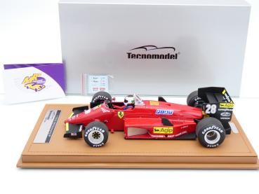 Preview: Tecnomodel TMD18-322C # Ferrari F156/85 #28 Deutschland GP 1985 " Stefan Johansson " 1:18