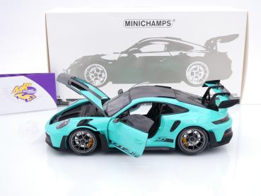 Minichamps 110062026 # Porsche 911 (992) GT3 RS Baujahr 2024 " mintgrün " 1:18