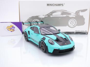 Minichamps 110062026 # Porsche 911 (992) GT3 RS Baujahr 2024 " mintgrün " 1:18