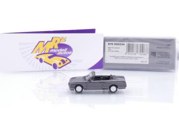 Preview: Minichamps 870020234 # BMW M3 E30 Cabriolet Baujahr 1988 " dunkelgraumetallic " 1:87