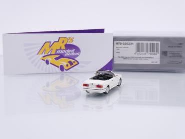Preview: Minichamps 870020231 # BMW M3 E30 Cabriolet Baujahr 1988 " weiß " 1:87