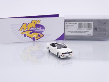 Preview: Minichamps 870020231 # BMW M3 E30 Cabriolet Baujahr 1988 " weiß " 1:87