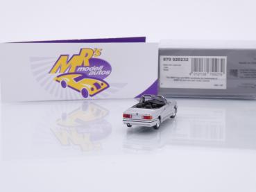 Preview: Minichamps 870020232 # BMW M3 E30 Cabriolet Baujahr 1988 " silbermetallic " 1:87