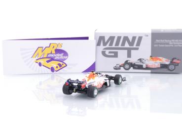 Preview: TSM Mini GT MGT00680-L # Red Bull RB16B F1 Turkish GP 2021 " Max Verstappen " 1:64