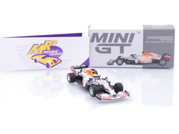 Preview: TSM Mini GT MGT00680-L # Red Bull RB16B F1 Turkish GP 2021 " Max Verstappen " 1:64