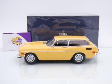 Preview: Norev 188721 # VOLVO 1800 ES Kombi Schneewittchensarg US Version Baujahr 1972 " gelb " 1:18 Limited Edition