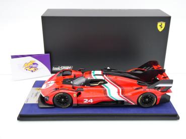 Preview: Look Smart LS18RC028 # Ferrari 499 P Modificata #24 " Launch Version 2024 " 1:18