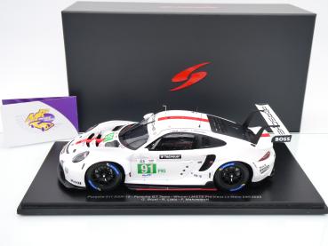 Preview: Spark 18S818 # Porsche 911 RSR-19 #91 Win 24h Le Mans 2022 " Porsche GT " 1:18